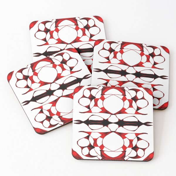 Item preview, Red abstract bizarre image designed and sold by Creativeart1974.