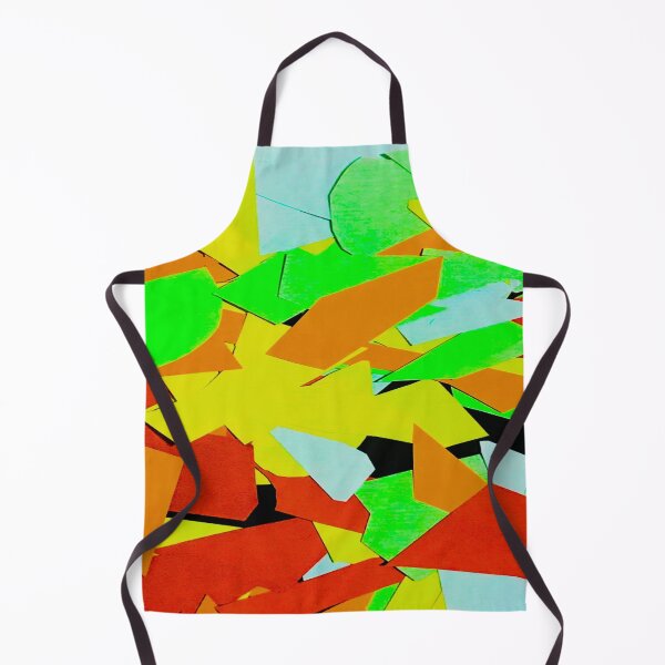 Item preview, random colourful shapes design pattern melbroune art designed and sold by TramsmashGuy.