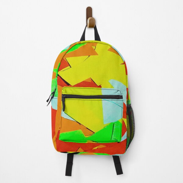 Item preview, random colourful shapes design pattern melbroune art designed and sold by TramsmashGuy.