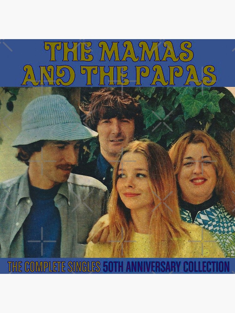"Mamas and Papas Blue " Poster by THISISART Redbubble
