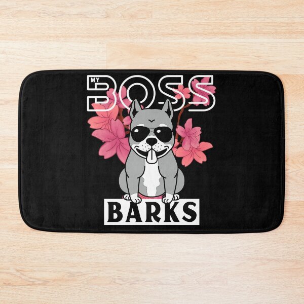 Item preview, Bulldog Boss Barks designed and sold by ProMySign.