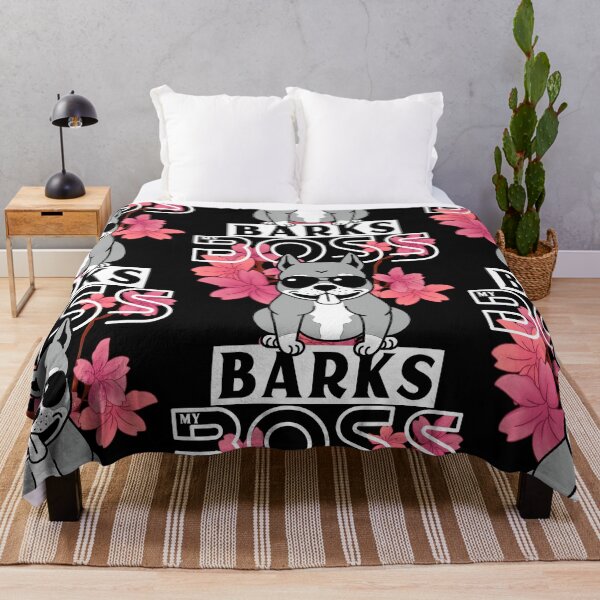 Item preview, Bulldog Boss Barks designed and sold by ProMySign.
