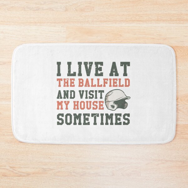 Item preview, I Live At The Ballfield And Visit My House Sometimes designed and sold by KMIKBAL7.