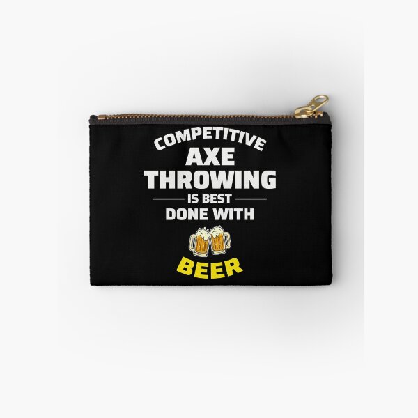 Item preview, Axe Throwing Thrower Hatchet Lumberjack Beer designed and sold by CuteDesigns1.