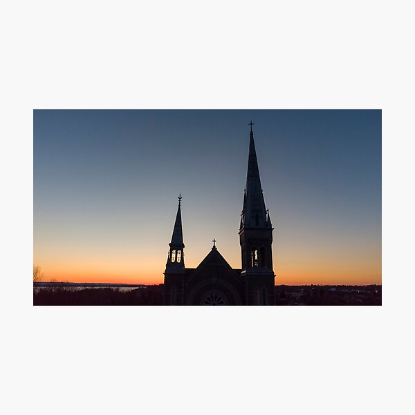 St. John Chrysostom at Sunrise Photographic Print