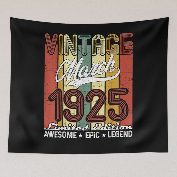 Item preview, Limited Edition March 1925 96th Birthday Vintage  designed and sold by manidala.