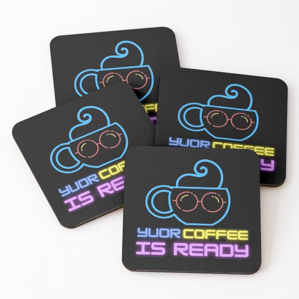 Item preview, YOUR COFFEE IS READY designed and sold by RedFlamenco.