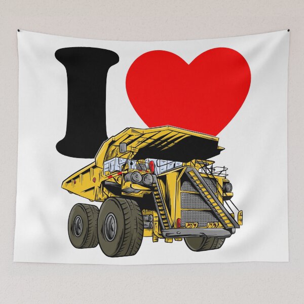 Item preview, i love dump truck designed and sold by damnoverload.