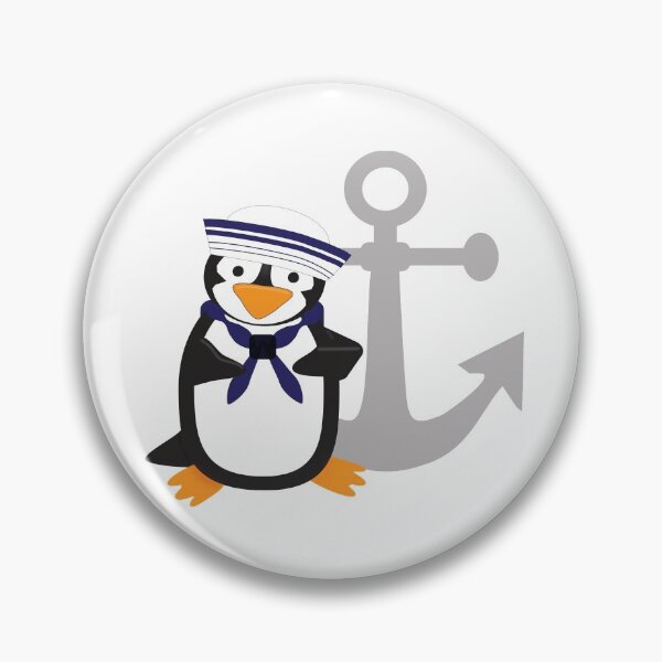Item preview, Nautical Penguin designed and sold by jerankin.