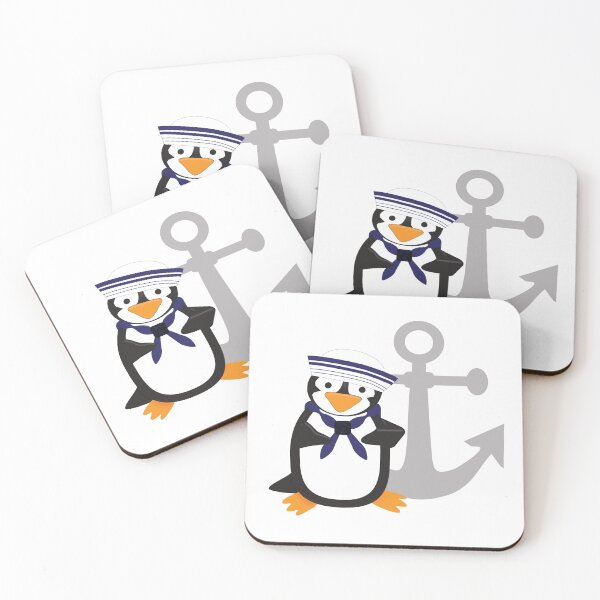 Item preview, Nautical Penguin designed and sold by jerankin.