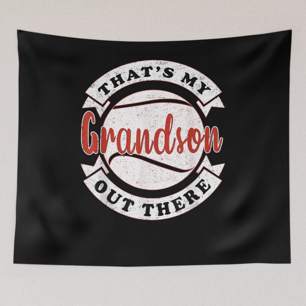 Item preview, That's My Grandson Out There Tenis Grandma Grandpa  designed and sold by manidala.