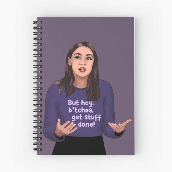 Item preview, AOC - Alexandria Ocasio Cortez - Bitches Get Stuff Done designed and sold by BSPDesign.