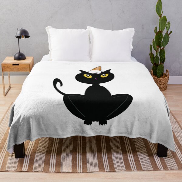 Item preview, Cat with Vanilla Ice Cream on Head designed and sold by BusyMonkeys.