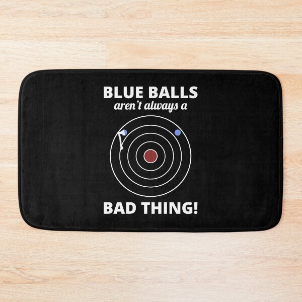 Item preview, Axe Throwing Thrower Hatchet Lumberjack Blue Balls Funny designed and sold by CuteDesigns1.