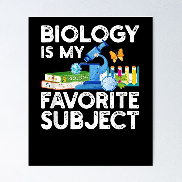 Item preview, Biology Is My Favorite Subject Student Teacher Science  designed and sold by manidala.