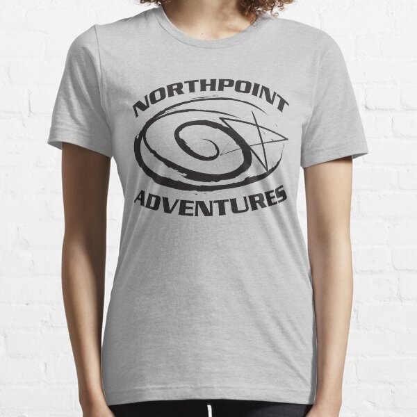 Northpoint Adventures Black Logo Sweatshirt: Camp Nicolet Essential T-Shirt