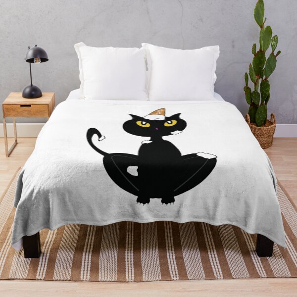 Item preview, Messy Cat with Vanilla Ice Cream on Head designed and sold by BusyMonkeys.