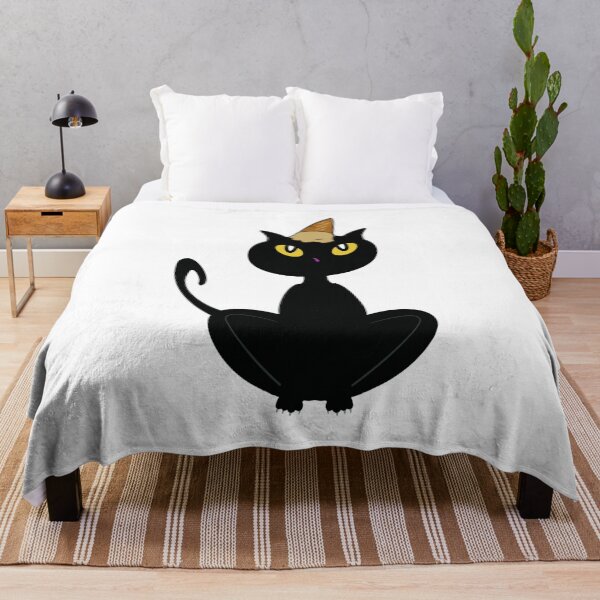 Item preview, Cat with Chocolate Ice Cream on Head designed and sold by BusyMonkeys.