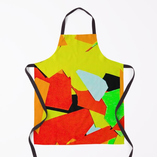 Item preview, Red yellow other colourful shapes pattern melbroune art designed and sold by TramsmashGuy.