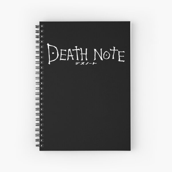 Death diary Spiral Notebook
