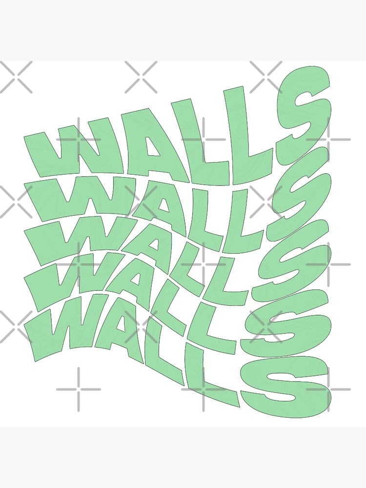 Walls Louis Tomlinson green Poster by Carmens-World