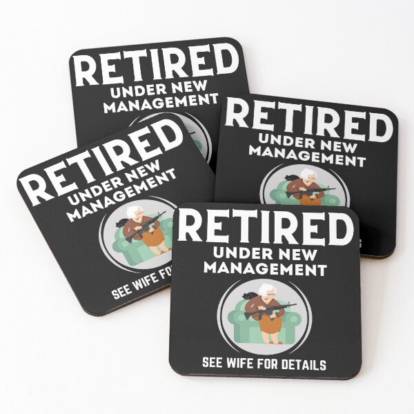 Item preview, Retired Under New Management See Wife For Details designed and sold by 2MdesignStore.