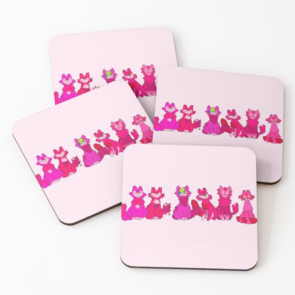 Item preview, Pink Warrior Kitty Family! designed and sold by BellaExclames.