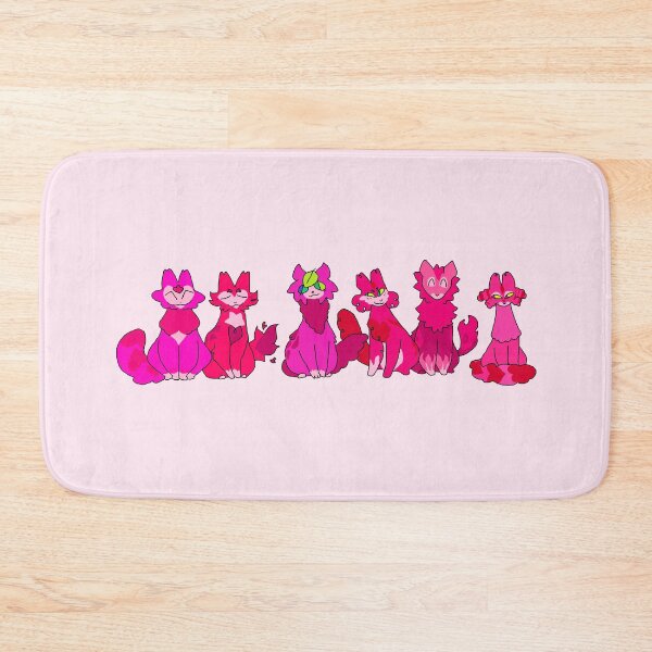 Item preview, Pink Warrior Kitty Family! designed and sold by BellaExclames.
