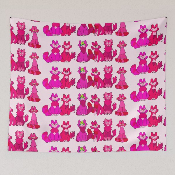 Item preview, Pink Warrior Kitty Family! designed and sold by BellaExclames.