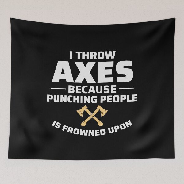 Item preview, Axe Throwing Thrower Hatchet Lumberjack Funny designed and sold by CuteDesigns1.