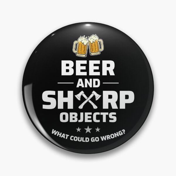 Artikelvorschau, Axe Throwing Thrower Hatchet Holzfäller Bier entworfen und verkauft von CuteDesigns1.