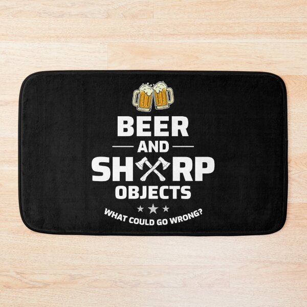 Item preview, Axe Throwing Thrower Hatchet Lumberjack Beer designed and sold by CuteDesigns1.