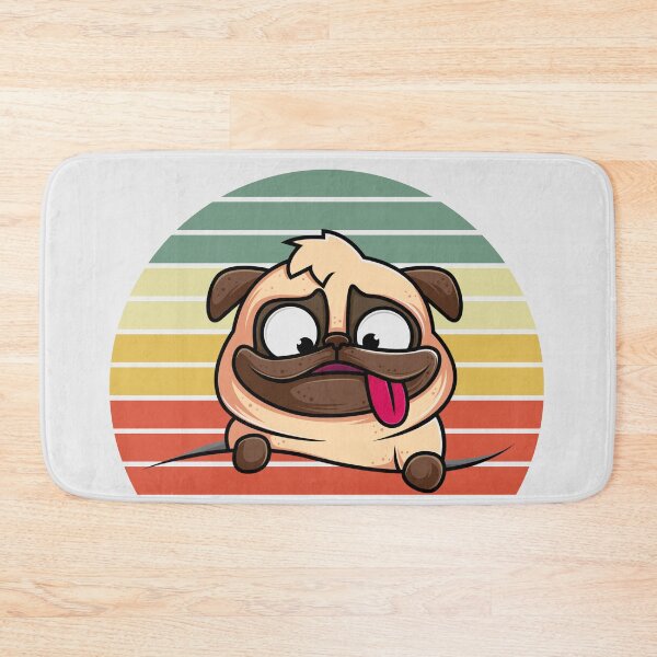 Item preview, Vintage Pug Funny Pug designed and sold by Vicky021.