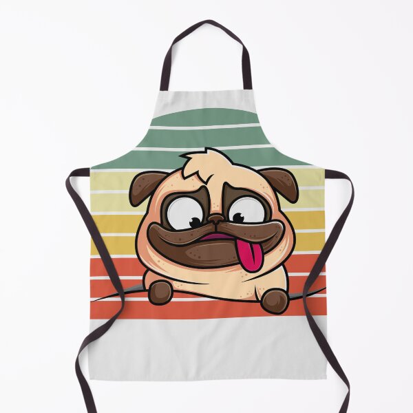 Item preview, Vintage Pug Funny Pug designed and sold by Vicky021.