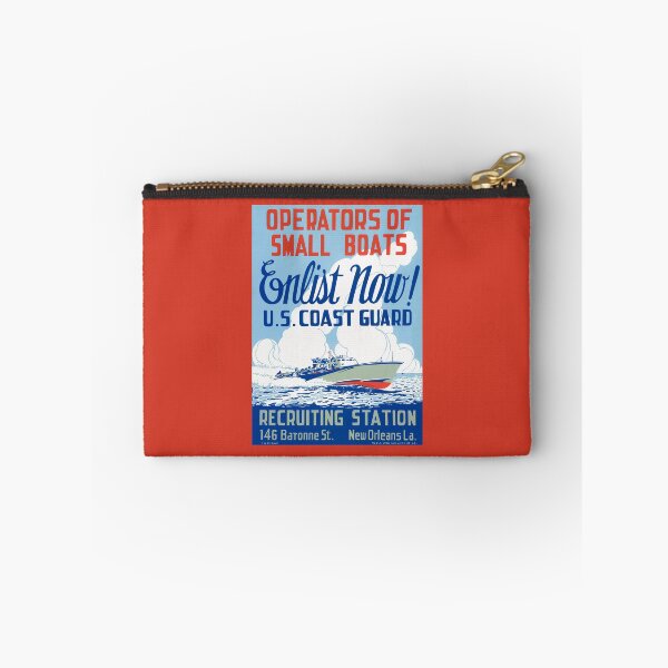 Item preview, Coast Guard Recruiting - Operators Of Small Boats Enlist Now - Circa 1941 designed and sold by warishellstore.
