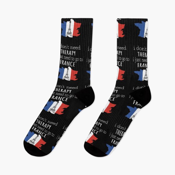Item preview, i don't need therapy i just need to go to france classic t-shirt , cute france t-shirt designed and sold by Ikgha.