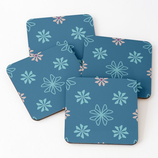Item preview, Scattered Flowers geometric designed and sold by Meg M Studio.