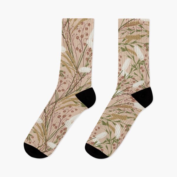 Item preview, Wild grasses - pink designed and sold by appleyards.