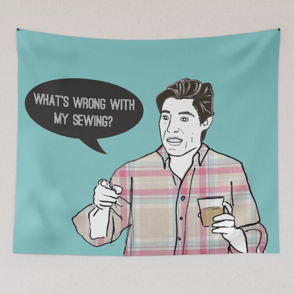 Item preview, What's wrong with my sewing? designed and sold by Katsillustration.