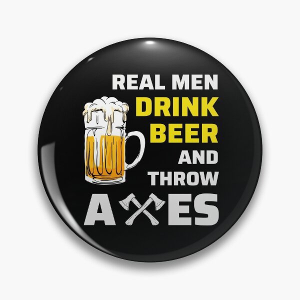 Artikelvorschau, Axe Throwing Thrower Hatchet Holzfäller Bier entworfen und verkauft von CuteDesigns1.