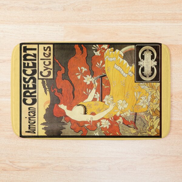 Item preview, Vintage American art nouveau Bicycles ad designed and sold by aapshop.