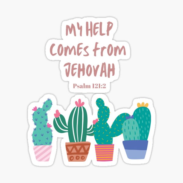 Item preview, My Help Comes from Jehovah KJV designed and sold by kuvastudio.