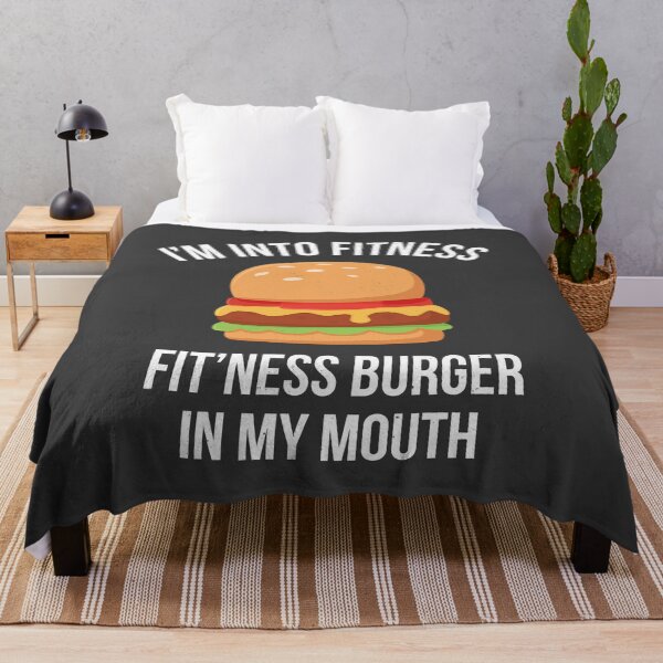 Item preview, I'm into fitness - Fit'ness Burger in my mouth designed and sold by PaulSDesign.