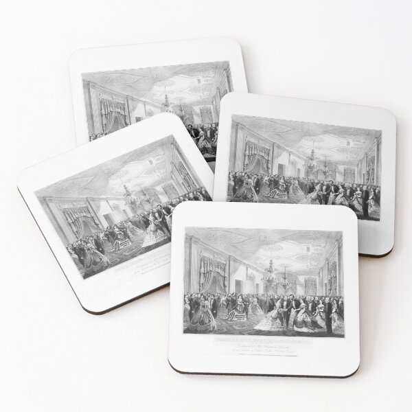 Item preview, Grand Reception Of The Notabilities At The White House - 1865 designed and sold by warishellstore.