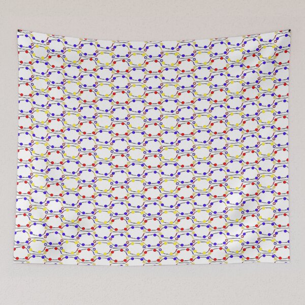 Item preview, Eukaryotic DNA replication in Mondrian Colors designed and sold by fogoosherie.