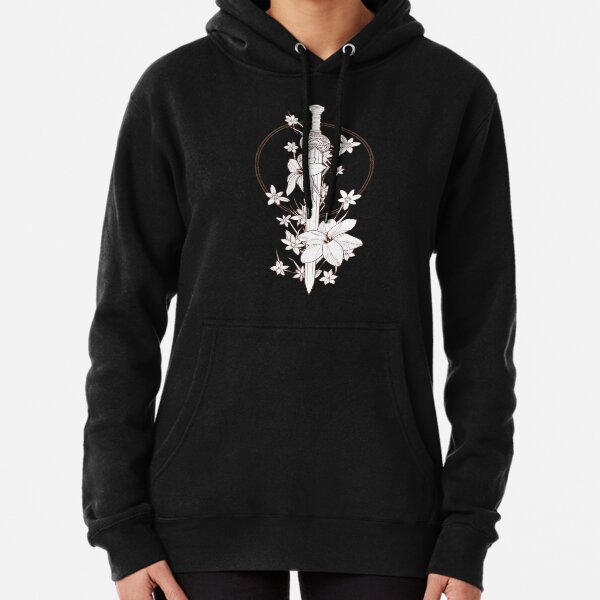 Petals on the Burial Mounds Pullover Hoodie