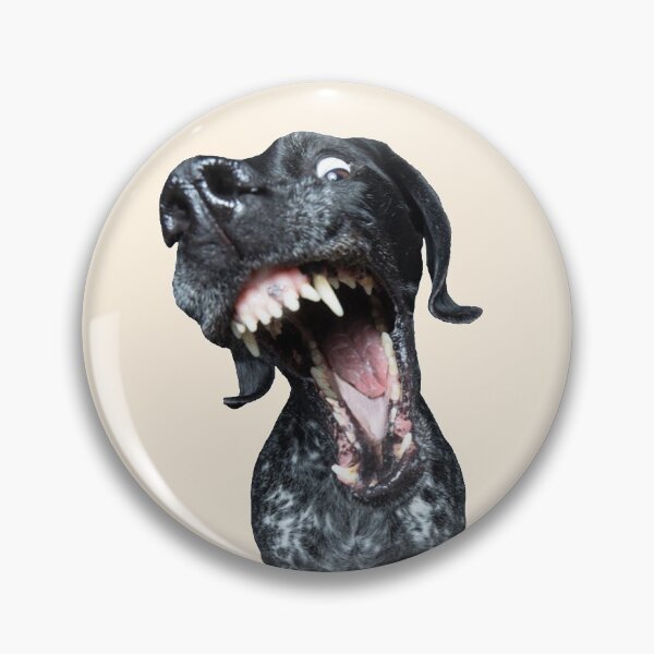 Item preview, Dog Stickers: Dog making weird faces designed and sold by Memiefy.
