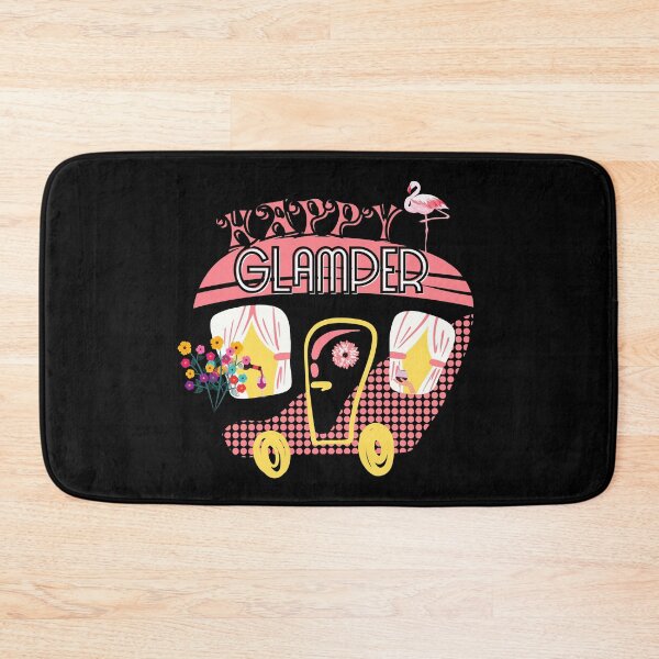 Item preview, Camping Retro Design Happy Glamper designed and sold by concettaellis.