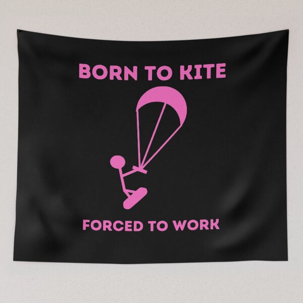 Item preview, Born To Kite Forced To Work Windsurfing Gifts designed and sold by fra02.