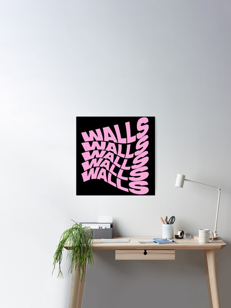 walls louis tomlinson pink Poster by Carmens-World